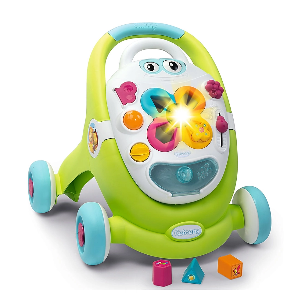 Antemergator Smoby Cootons 2 in 1 verde [1]