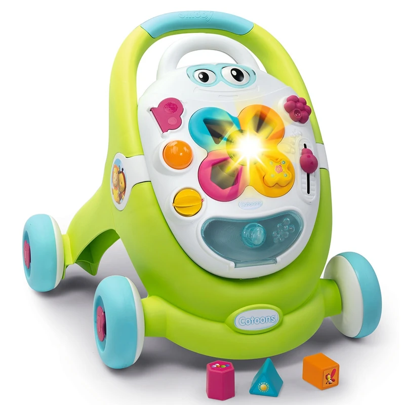 Antemergator Smoby Cootons 2 in 1 verde [1]