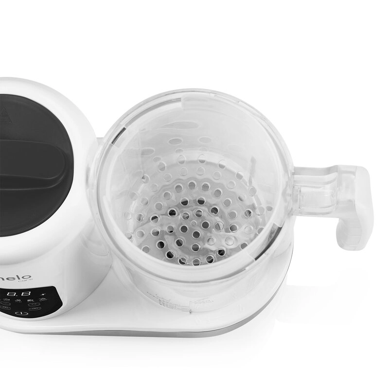 Aparat de gatit, Lionelo, BabyMenu, 5 in 1, Cu functii de gatire la abur, dezghetare, amestecare, incalzire si sterilizare, Alb [6]