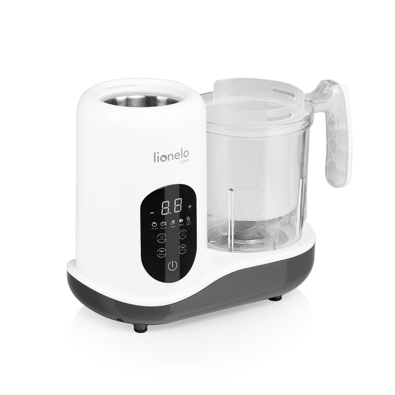 Aparat de gatit, Lionelo, BabyMenu, 5 in 1, Cu functii de gatire la abur, dezghetare, amestecare, incalzire si sterilizare, Alb [3]