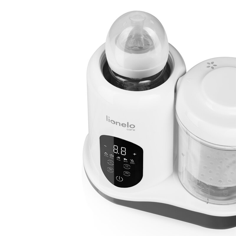 Aparat de gatit, Lionelo, BabyMenu, 5 in 1, Cu functii de gatire la abur, dezghetare, amestecare, incalzire si sterilizare, Alb [4]