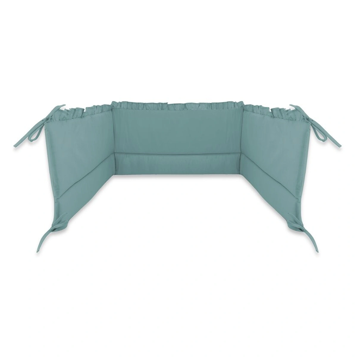 Aparatoare pentru patut, MimiNu, bumbac, 180x30 cm, Colectia Royal, Nepal Green [3]