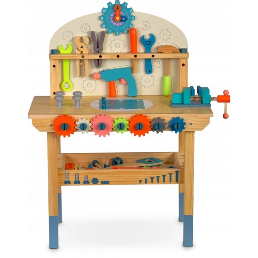 Atelier lemn Ricokids cu accesorii 60x30x75.5 cm [2]