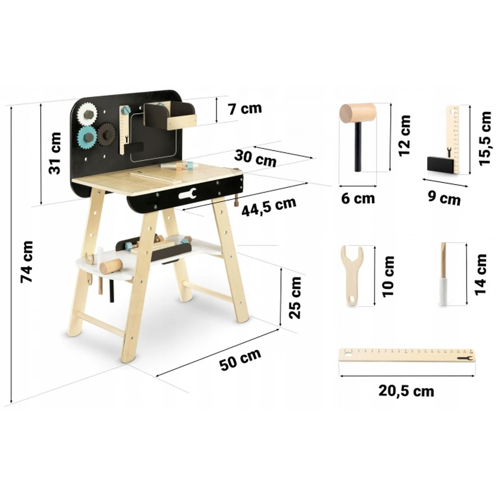 Atelier de lucru din lemn Ricokids RC-761 [5]