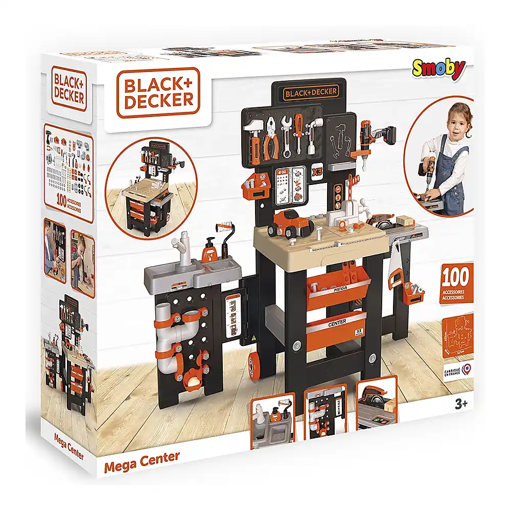 Atelier Smoby Black & Decker Mega Center [17]