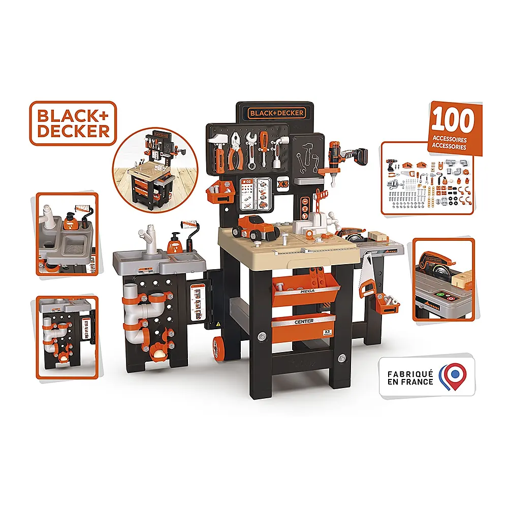 Atelier Smoby Black & Decker Mega Center [2]