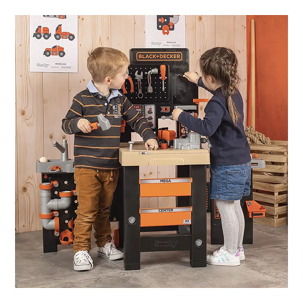 Atelier Smoby Black & Decker Mega Center [8]