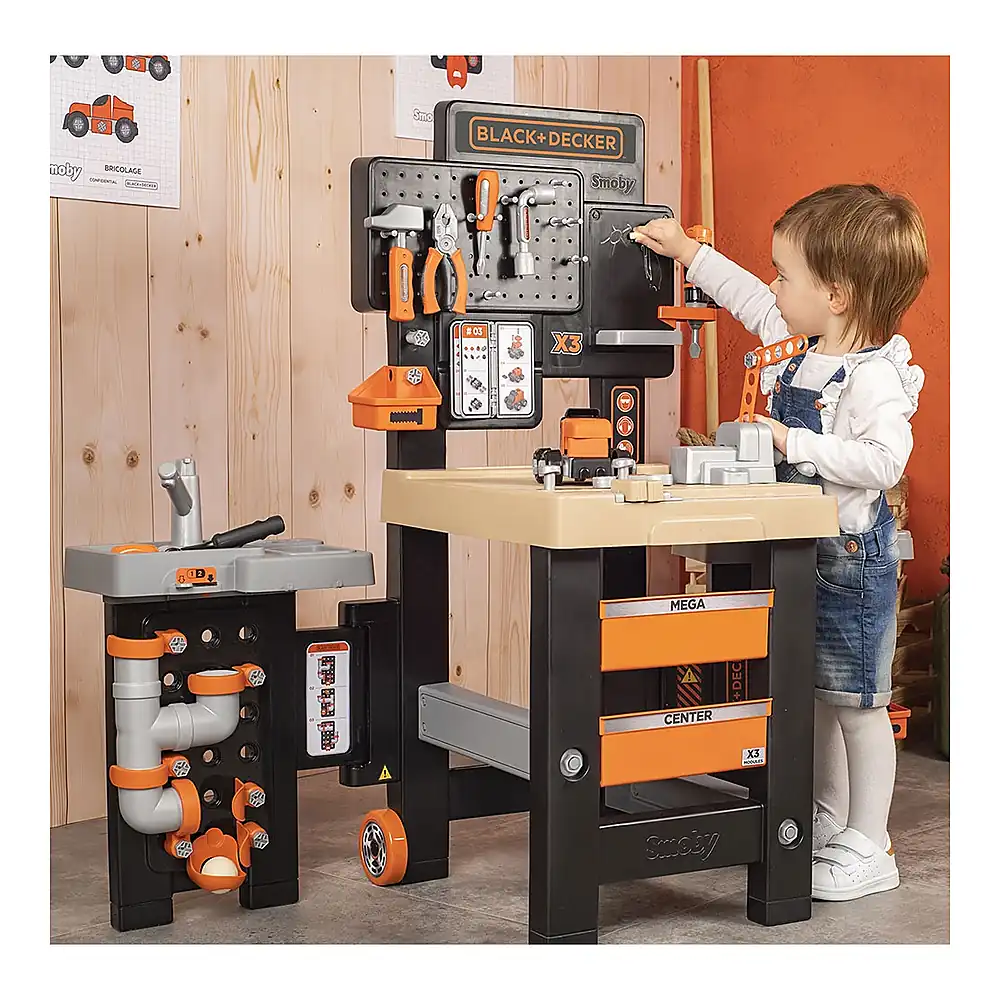 Atelier Smoby Black & Decker Mega Center [12]