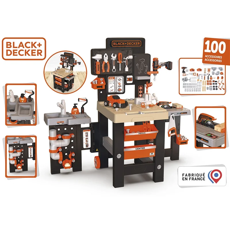 Atelier Smoby Black & Decker Mega Center [4]