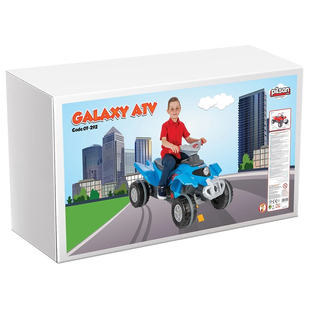 ATV cu pedale Pilsan Galaxy blue [4]