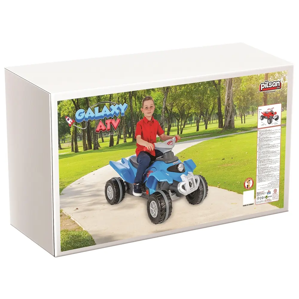 ATV cu pedale Pilsan Galaxy red [2]