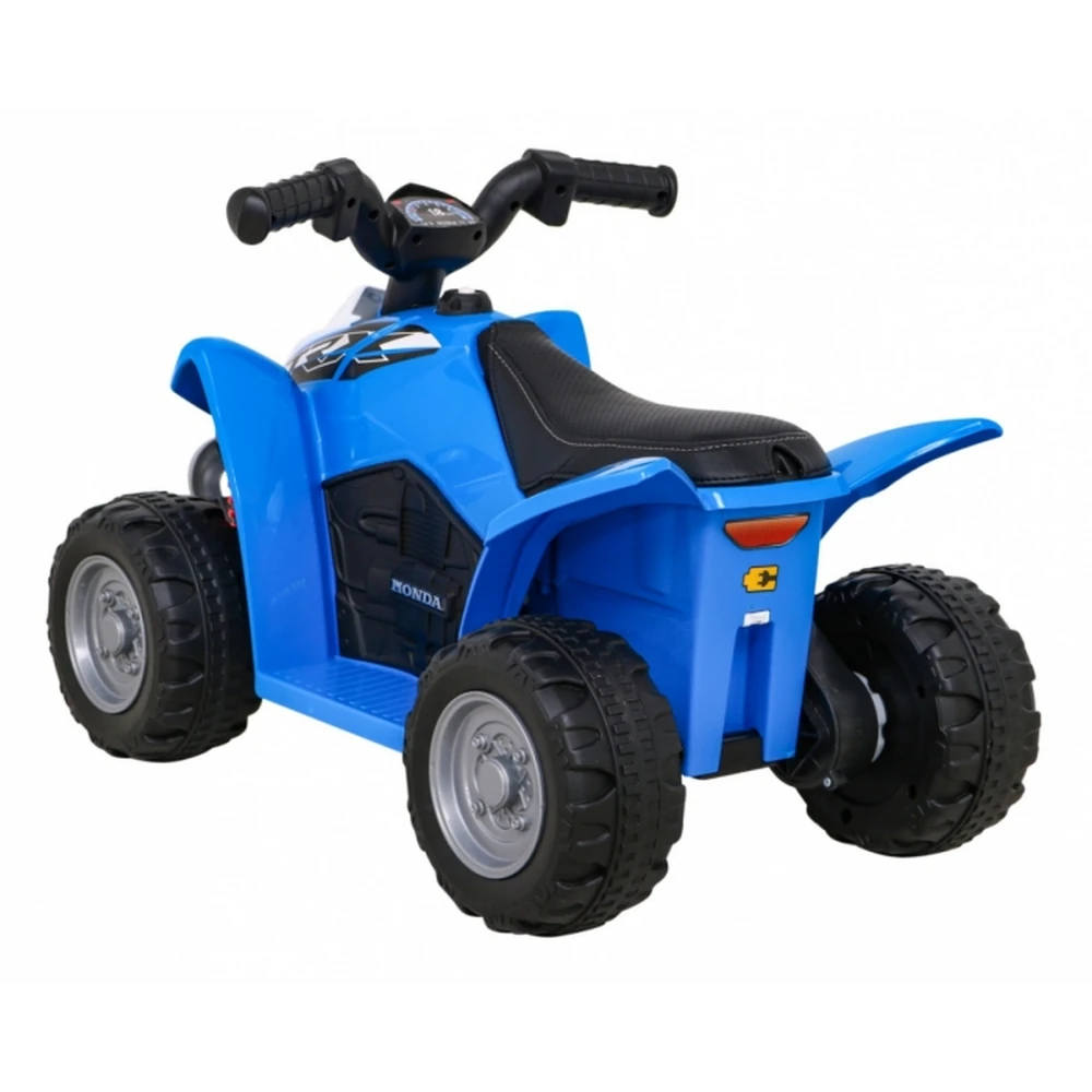 ATV electric HONDA 250X TRX, roti din plastic, scaun tapitat, 64x38x43 cm, putere 30W - Albastru [5]