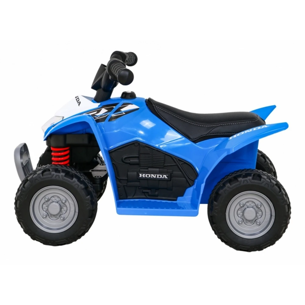 ATV electric HONDA 250X TRX, roti din plastic, scaun tapitat, 64x38x43 cm, putere 30W - Albastru [6]