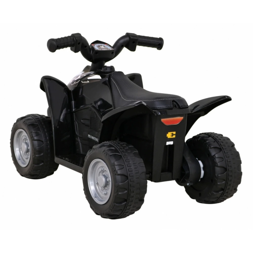 ATV electric HONDA 250X TRX, roti din plastic, scaun tapitat, 64x38x43 cm, putere 30W - Negru [9]