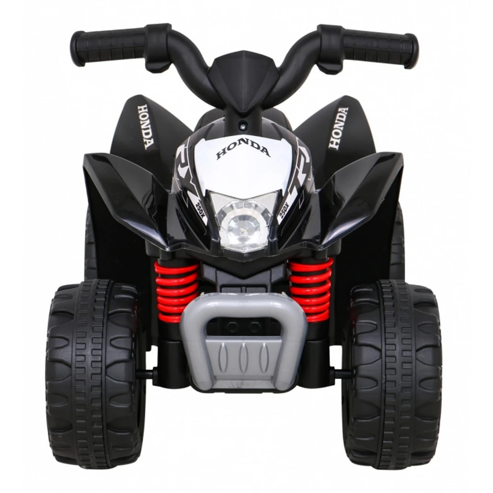 ATV electric HONDA 250X TRX, roti din plastic, scaun tapitat, 64x38x43 cm, putere 30W - Negru [7]