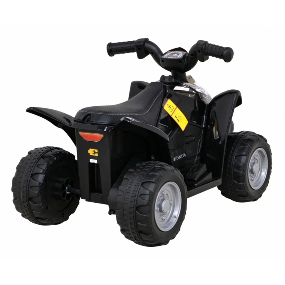 ATV electric HONDA 250X TRX, roti din plastic, scaun tapitat, 64x38x43 cm, putere 30W - Negru [13]