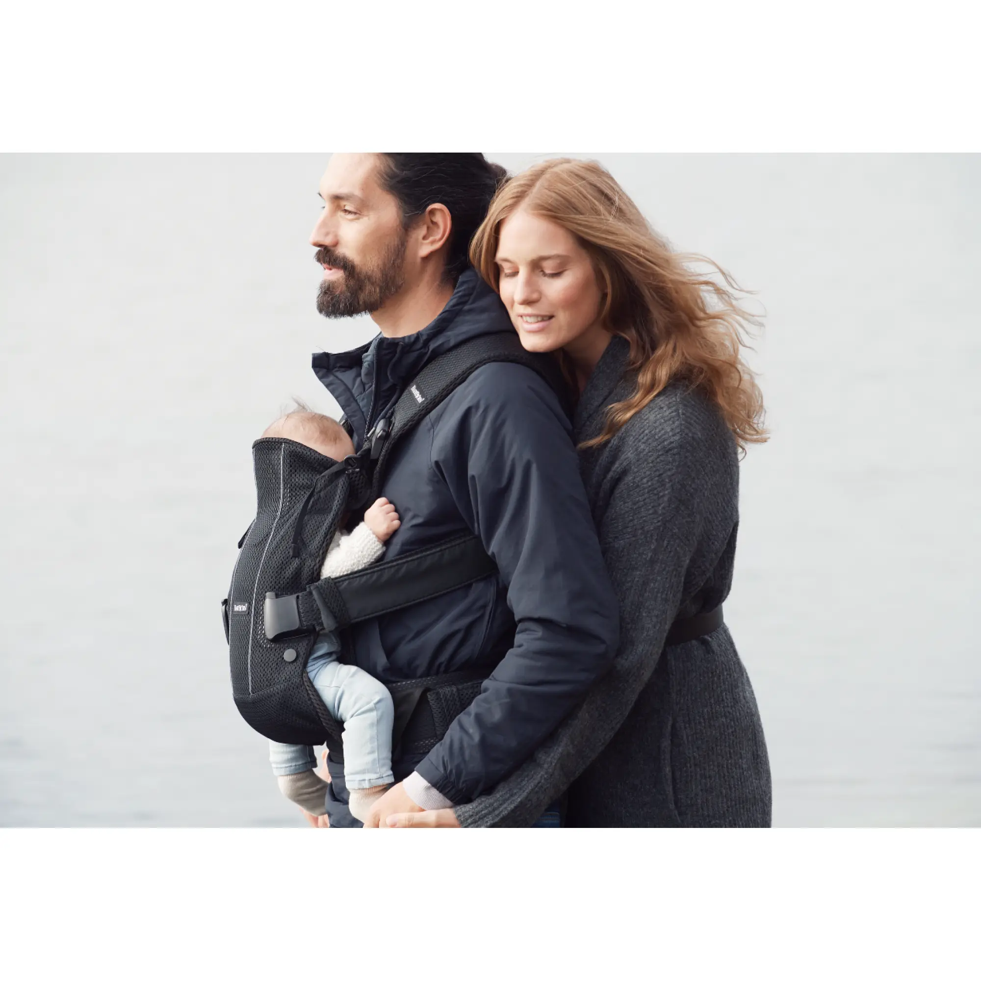 Babybjorn - Marsupiu Anatomic One Air - Black, 3D Mesh [5]