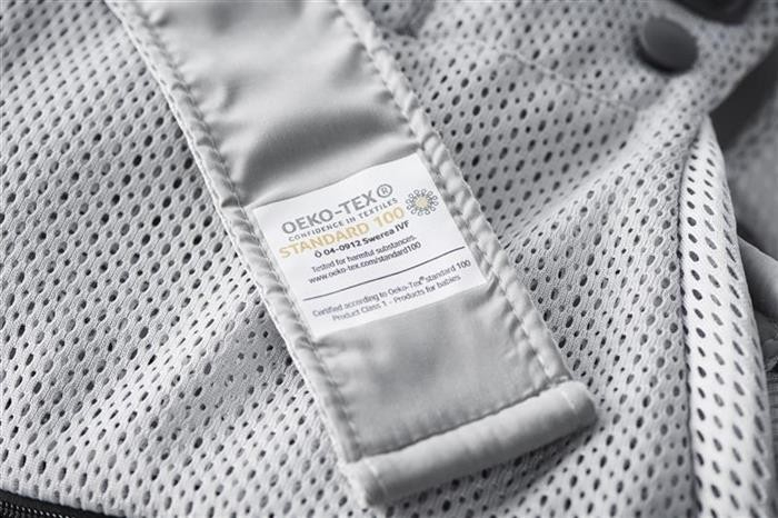 Marsupiu anatomic One Air BabyBjorn - Silver, 3D Mesh [9]