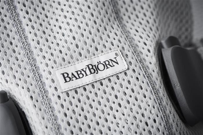 Marsupiu anatomic One Air BabyBjorn - Silver, 3D Mesh [8]