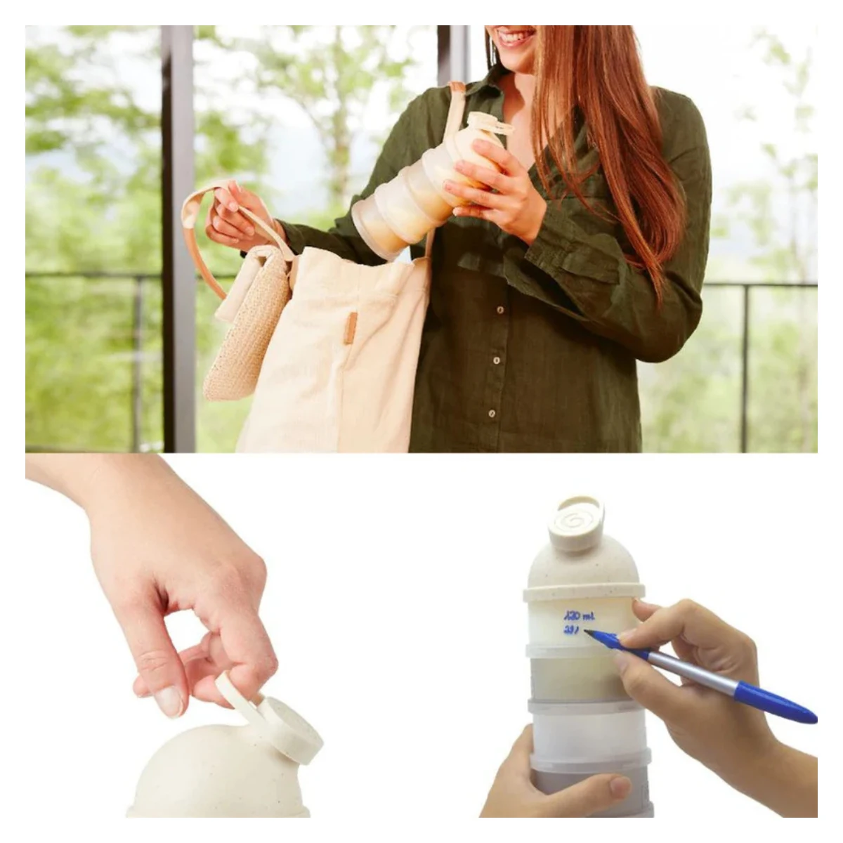 Babymoov - Dozator lapte praf Babydose Mineral Sand [6]