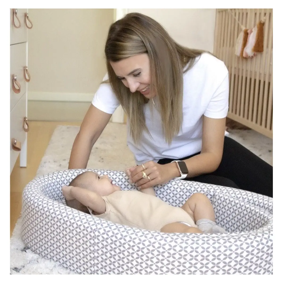 Babynest ajustabil pentru nou nascut BabyJem [3]