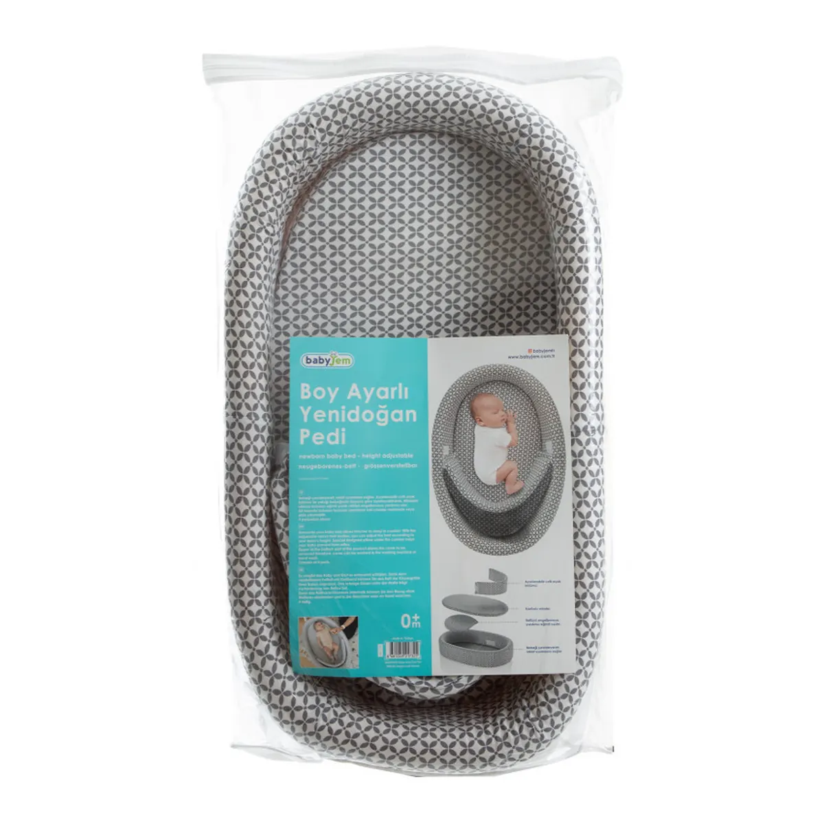 Babynest ajustabil pentru nou nascut BabyJem [10]