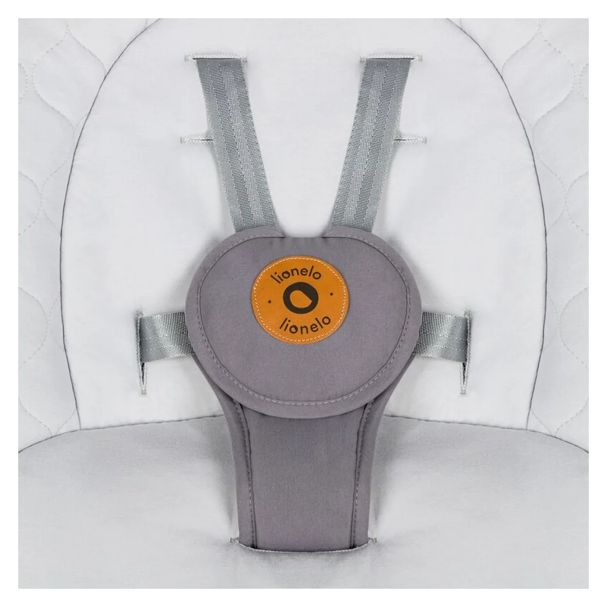 Balansoar, Lionelo, Mell, 2 in 1, Rotire 360 grade, Electric, Cu 3 moduri de leganare, Cu 5 trepte de viteza, Cu 3 pozitii de inclinare, Cu timer, 12 melodii si 2 sunete ale naturii, Pana la 9 kg, Gri [15]