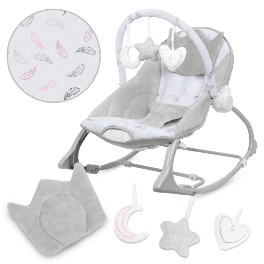 Balansoar Multifunctional Cu Sunete Si Jucarii Kidwell Pino - Feathers [3]