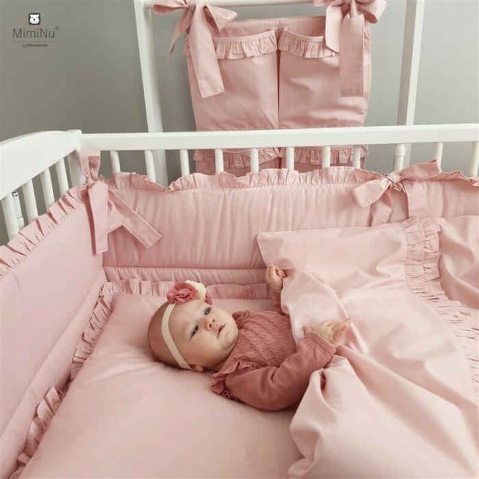 Baldachin pentru patut, MimiNu, 210x145 cm, Colectia Royal, Powder Pink [5]