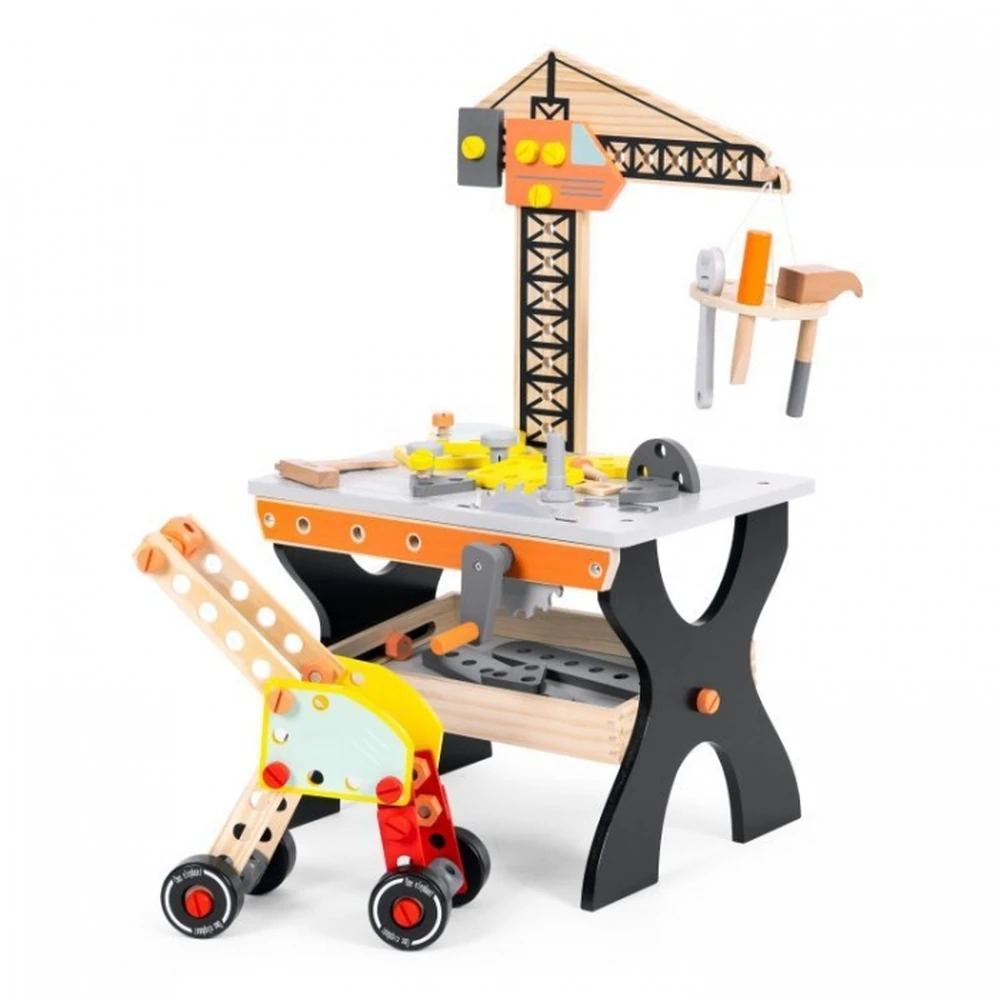 Banc de lucru din lemn pentru copii Ecotoys [7]
