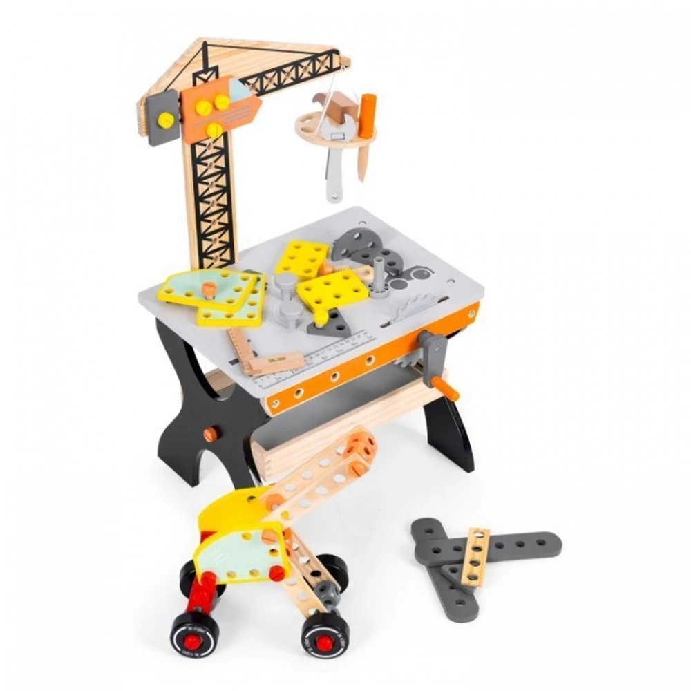 Banc de lucru din lemn pentru copii Ecotoys [8]