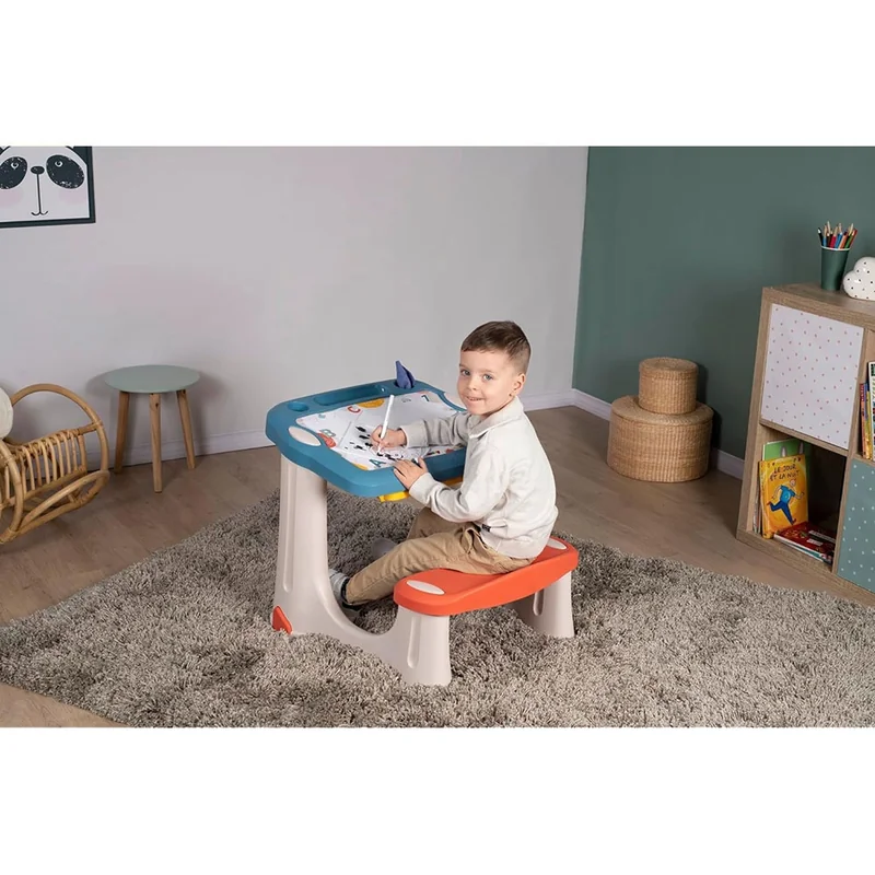 Banca scolara Smoby Magical Desk cu accesorii [4]