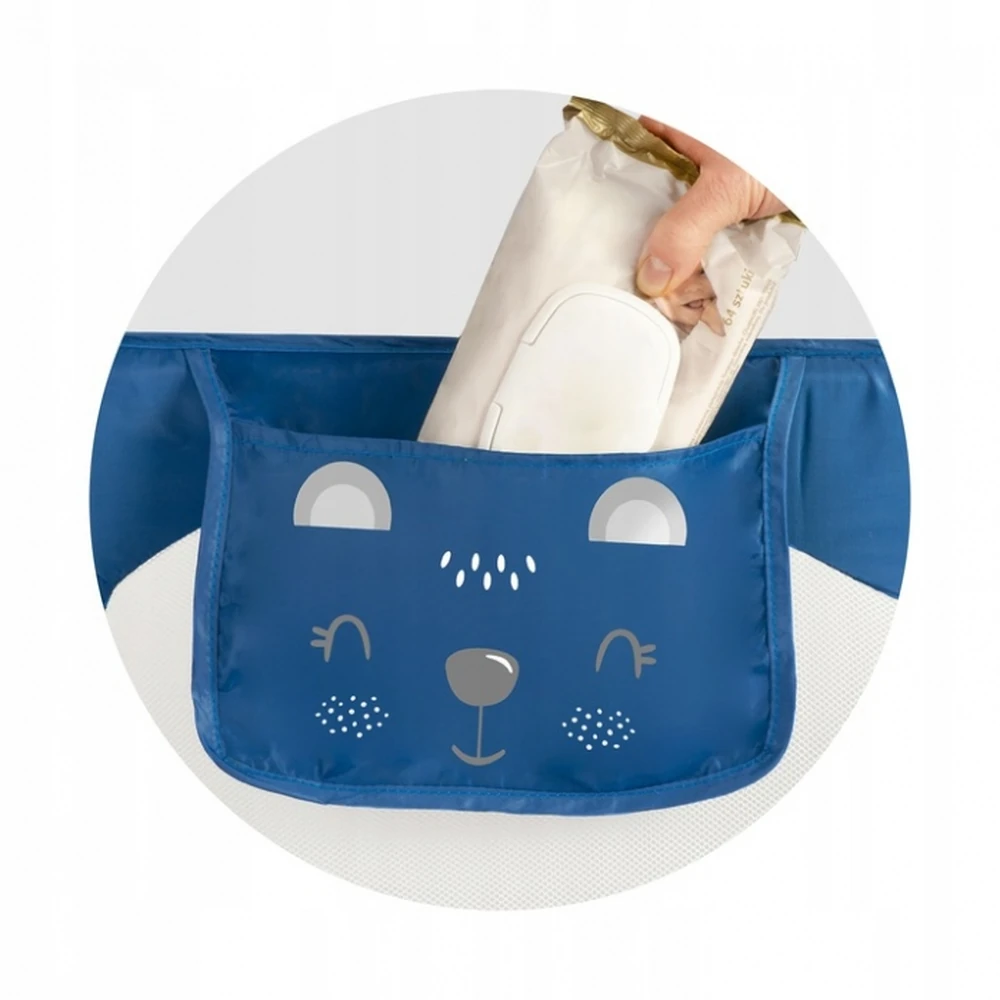 Bariera de pat Ricokids 150 x 42 x 35 cm - Albastru [2]