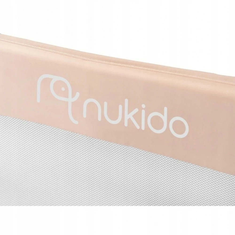 Bariera de protectie pentru pat 150 x 35 x 42 cm Nukido - Bej [3]