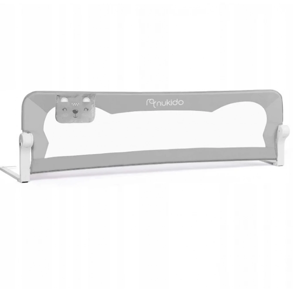 Bariera de protectie pentru pat 150 x 35 x 42 cm Nukido - Gri [1]