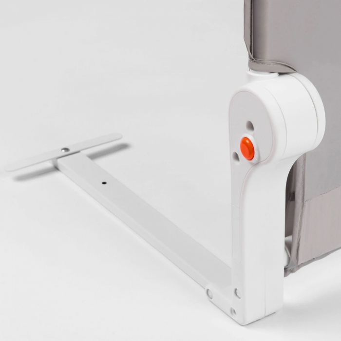 Bariera de protectie pentru pat 150 x 35 x 66 cm Nukido - Gri [2]