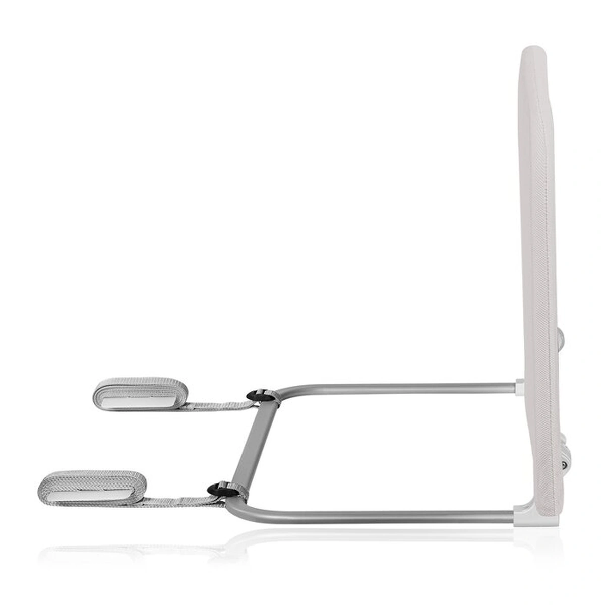 Bariera de protectie pentru pat, Lionelo, Lora XL, Pliabila, 150x46 cm, Bej [5]