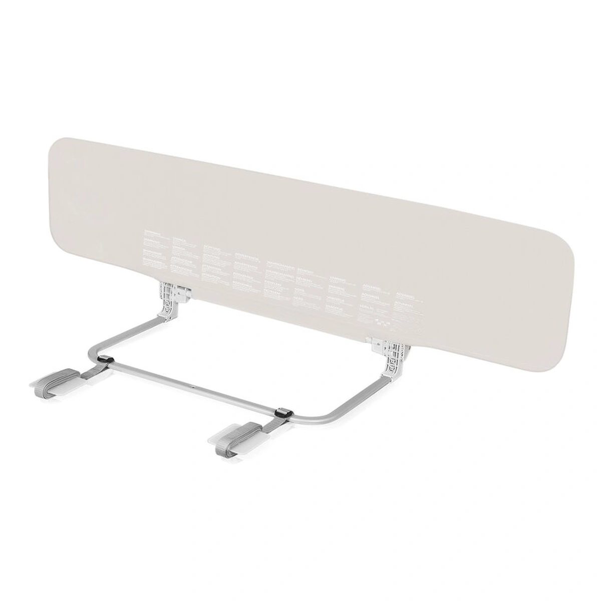 Bariera de protectie pentru pat, Lionelo, Lora XL, Pliabila, 150x46 cm, Bej [13]