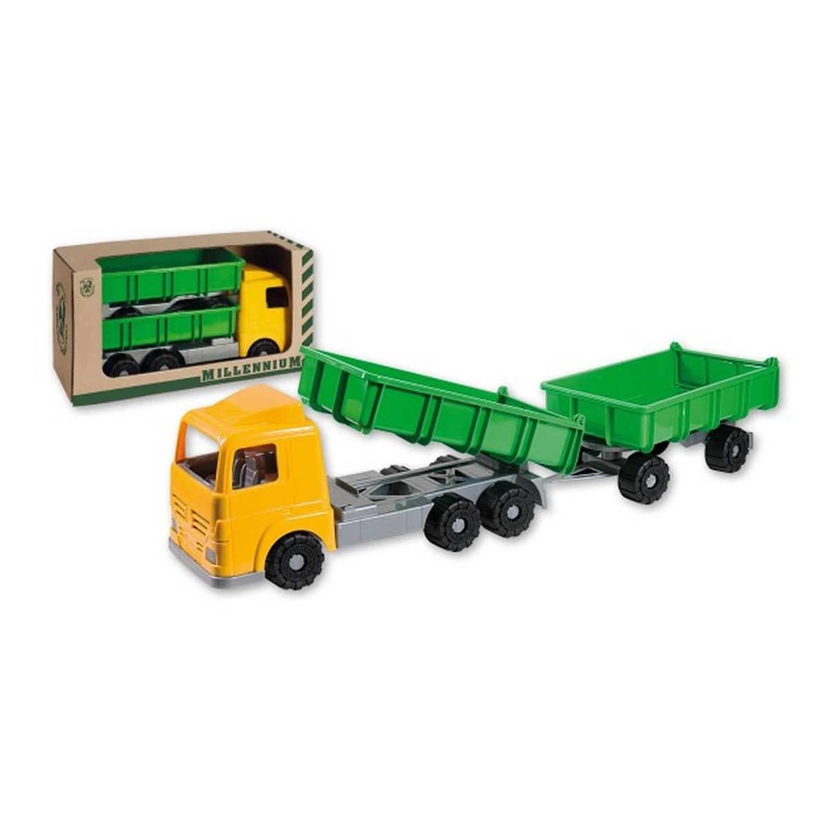 Basculanta cu remorca 49 cm Millenium Androni Giocattoli [2]