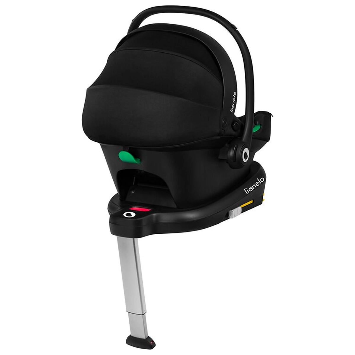 Baza scaun auto i-Size, Lionelo, Astrid, Isofix, Negru 24 luni [11]