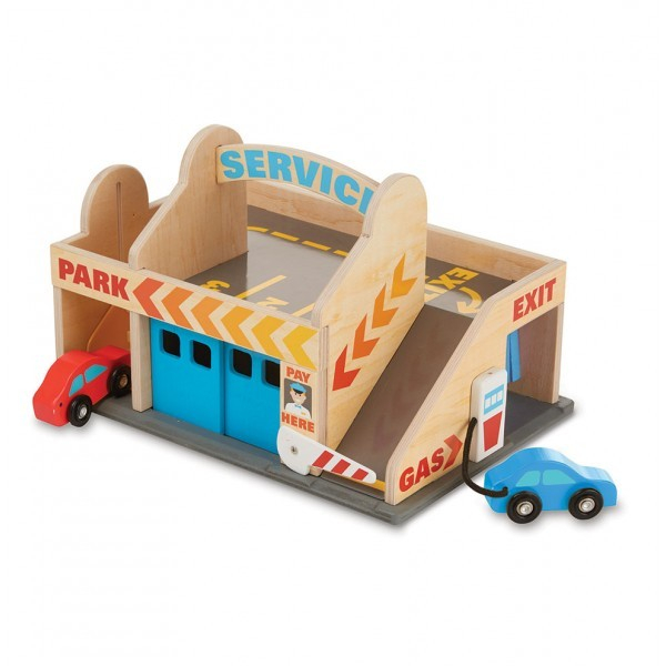 Benzinarie cu garaj Melissa and Doug [3]