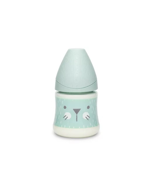 Biberon 150 ml Hygge Suavinex tetina silicon debit lent [2]
