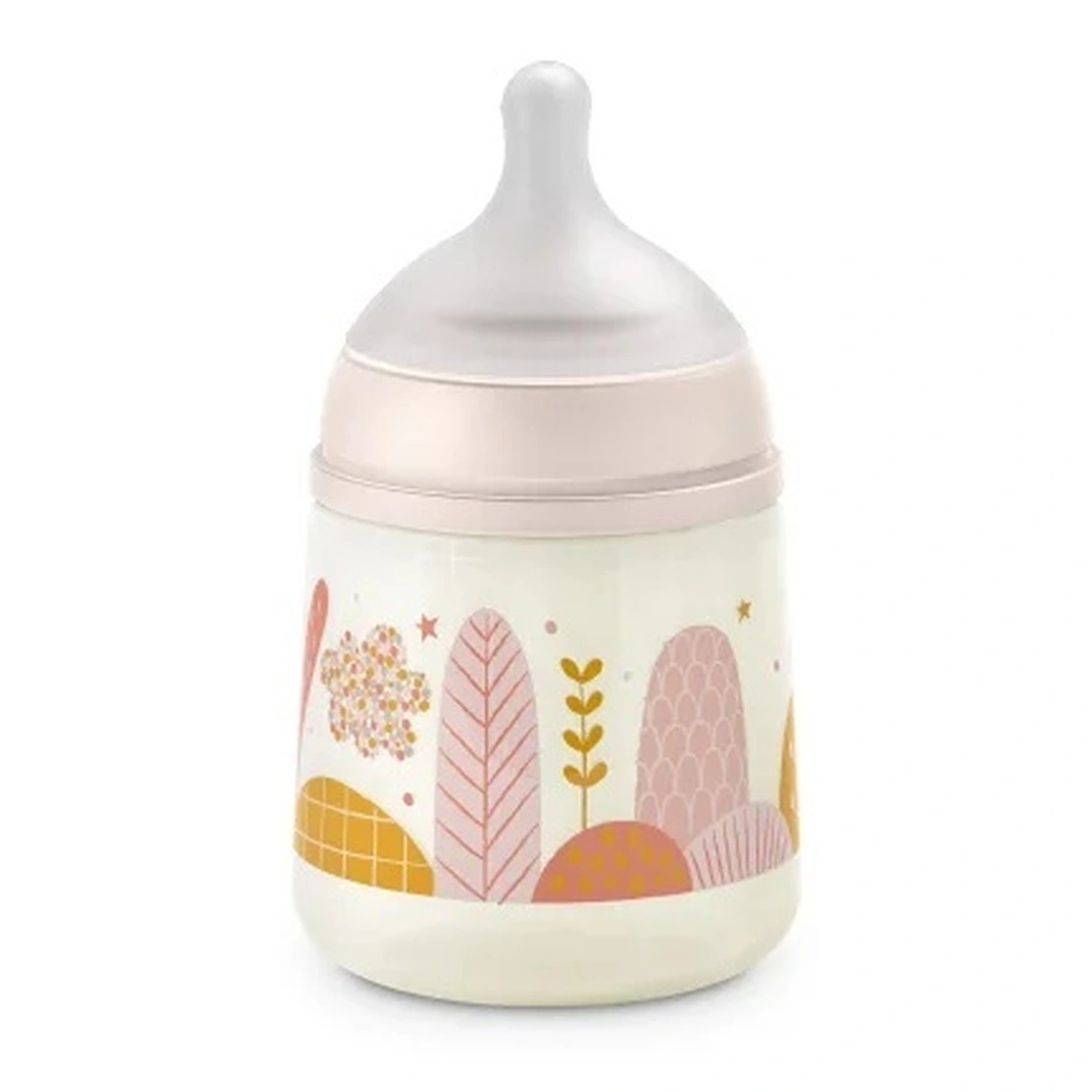 Biberon 150 ml tetină fiziologică SX Pro debit lent roz Dreams [2]