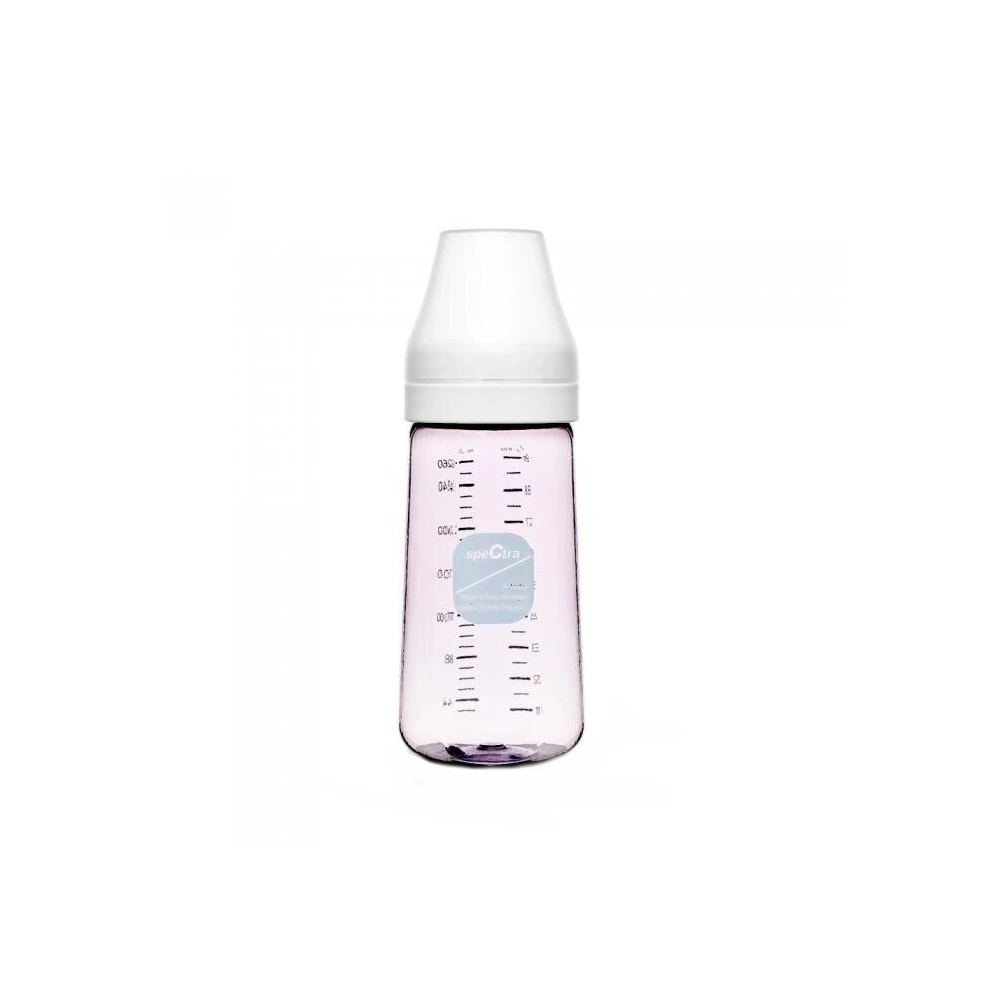 Biberon anticolici premium cu tetina, bleu (260 ml) [1]