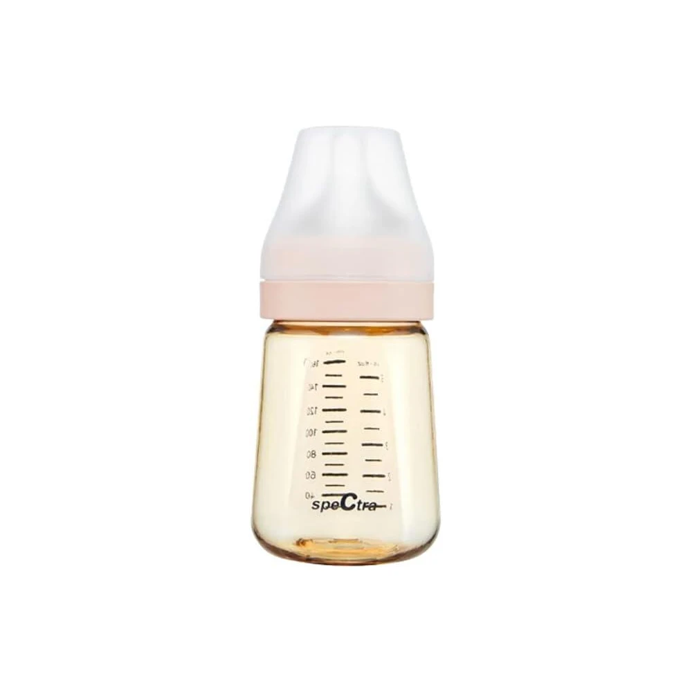 Biberon anticolici premium cu tetina S, galben (160 ml) [1]
