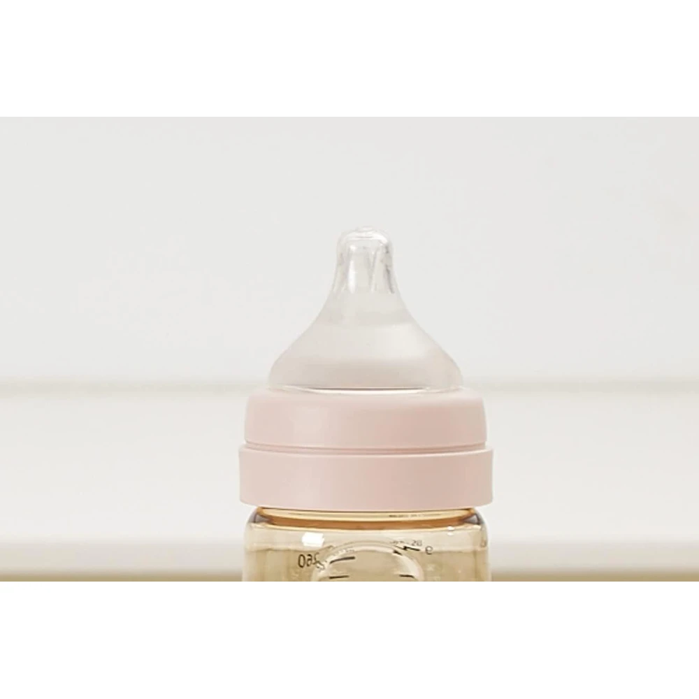 Biberon anticolici premium cu tetina S, galben (160 ml) [3]