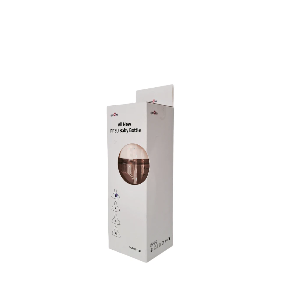 Biberon anticolici premium cu tetina S, galben (260 ml) [8]