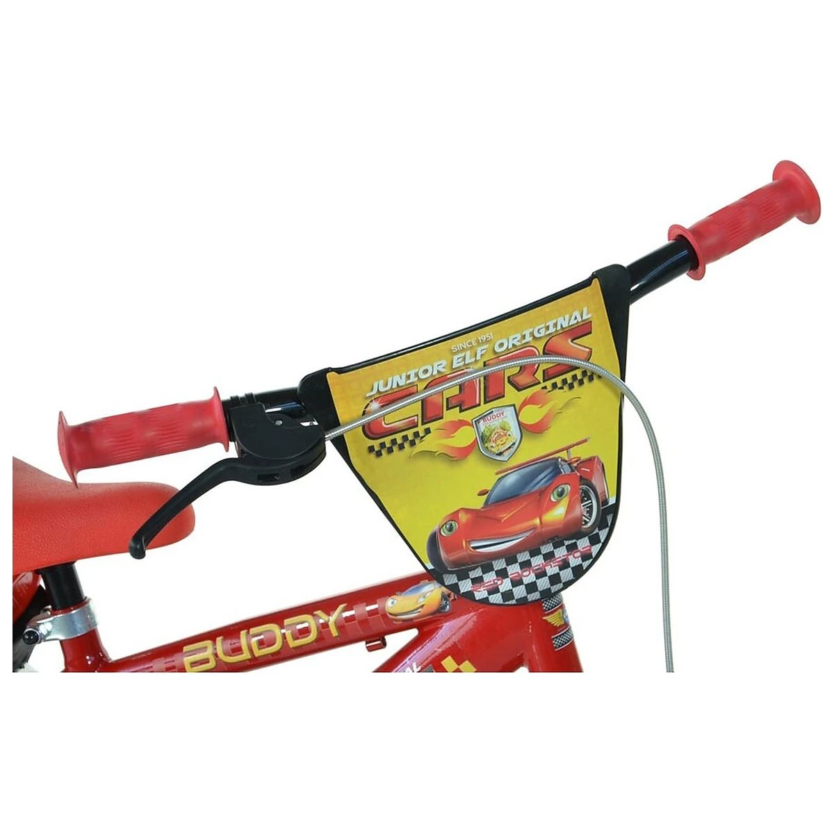 Bicicleta copii 12", 3-5 ani, Dino Bikes Cars [4]