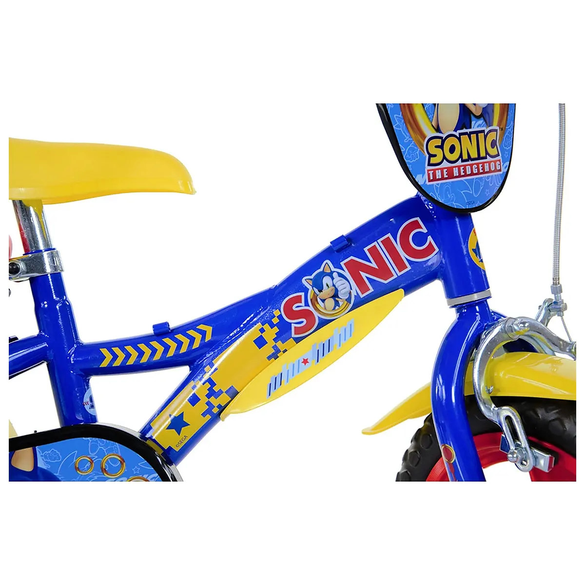 Bicicleta copii 12", 3-5 ani, Dino Bikes Sonic [2]