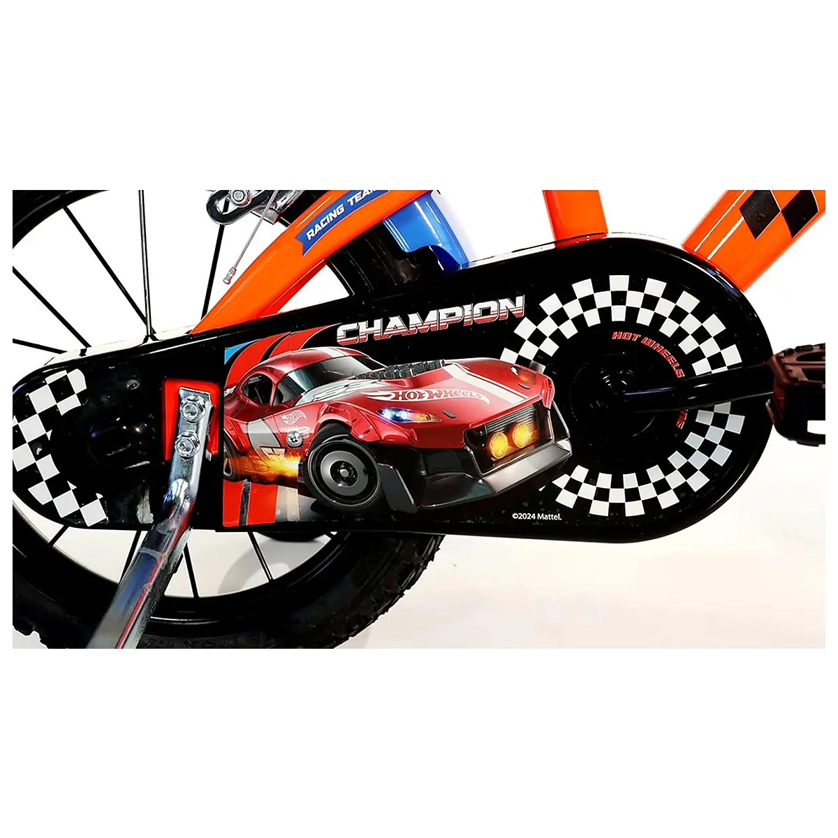 Bicicleta copii 14", 4-7 ani, Dino Bikes Hot Wheels [3]